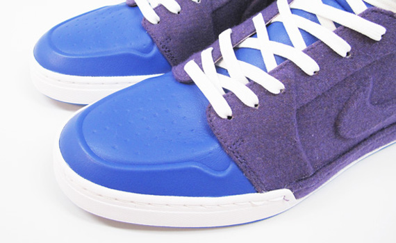 Nike Royal Mid QS – Purple – Blue + Black Patent | Available @ 21 Mercer