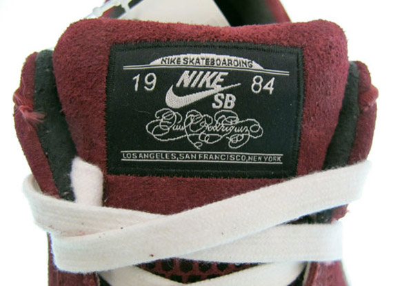 Nike SB P-Rod IV - Burgundy - White