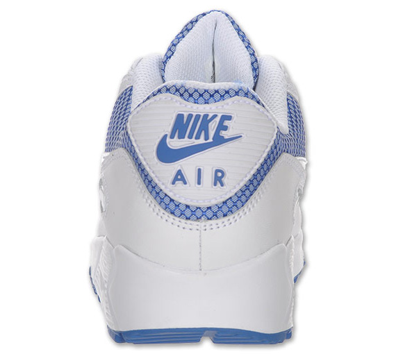 Nike Wmns Air Max 90white Blue Textile 07