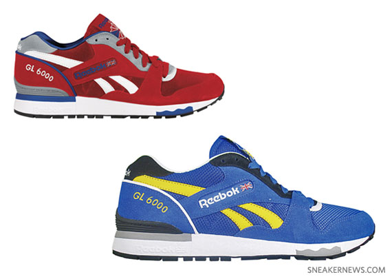 Reebok GL 6000 - Red - White - Blue + Blue - Yellow - White | S/S 2011