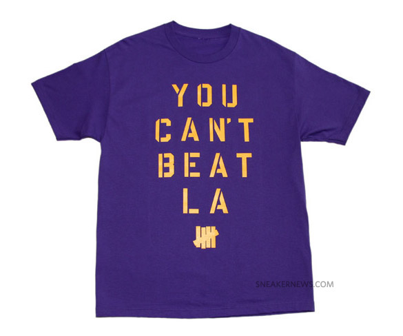 Undftd X Lakers X Converse Chucks T Shirts 6