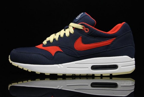 Nike Air Max 1 - Obsidian - Sport Red - Omega Pack | Available -  SneakerNews.com