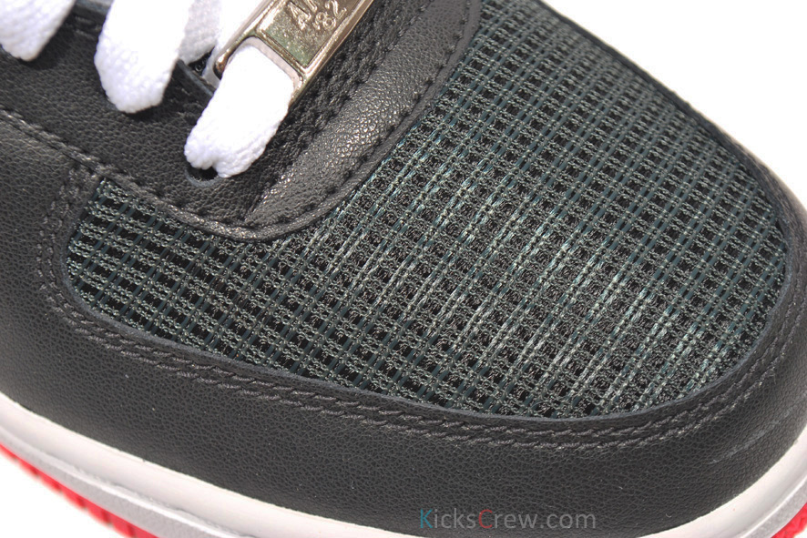 Nike WMNS Air Force 1 Low – Black – Solar Red – White