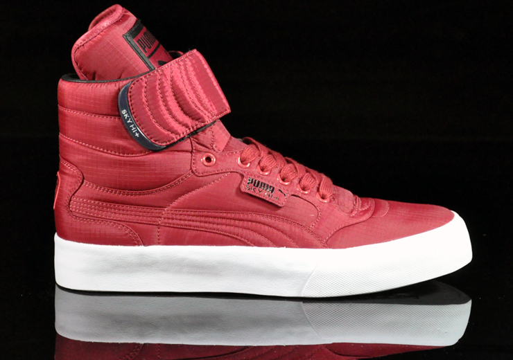 Puma Sky Hi Nylon Red