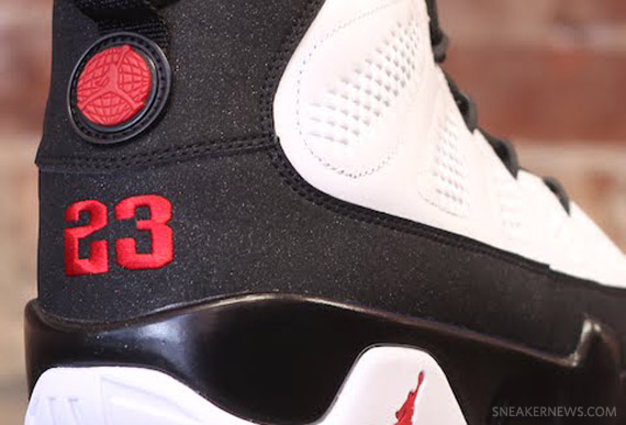 White black hot sale red 9s