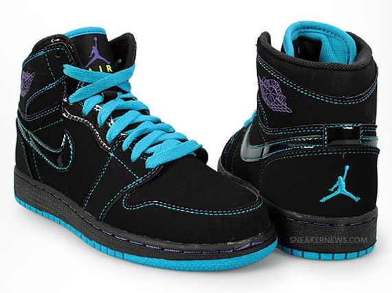 air jordan 1 retro black and blue