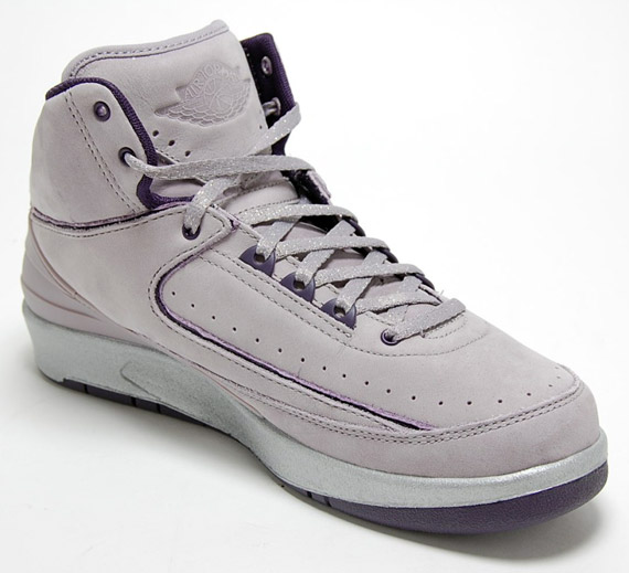 Air Jordan Ii Retro Gs Lavender Deep Purple 2