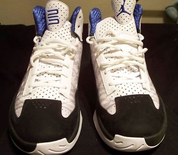 Air Jordan Icons White Varsity Royal Black Sample 3