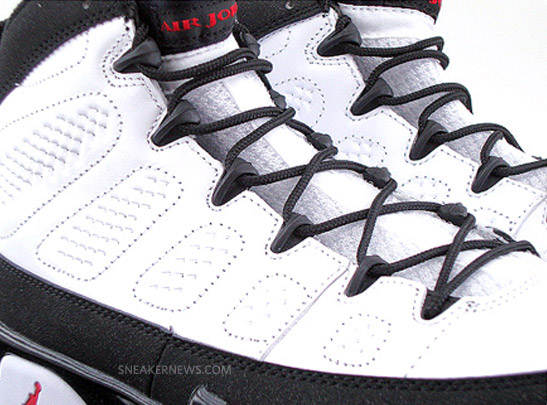 Air Jordan Ix Retro White True Red Black Ebay 3