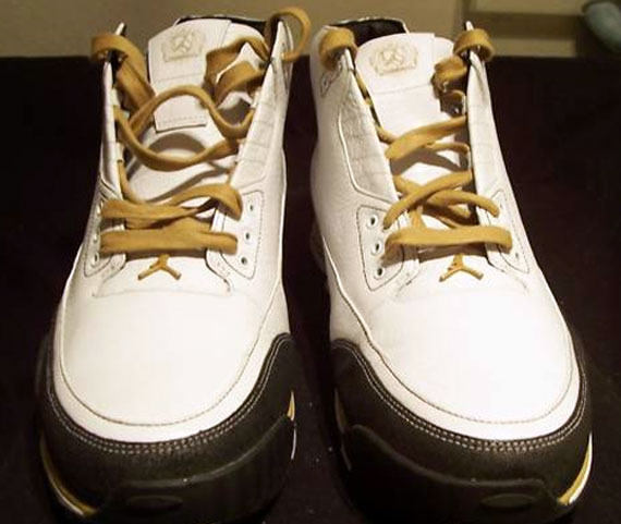 Air Jordan Select - White - Black - Gold | Unreleased Sample