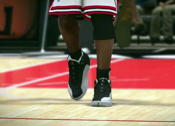 Michael Jordan Wears Air Jordan XII 'Playoffs' in NBA 2K11 ...