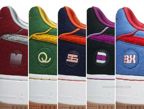 Nike Air Force 1 Low Supreme – ‘Five Boroughs’ Pack | New Images + Release Info