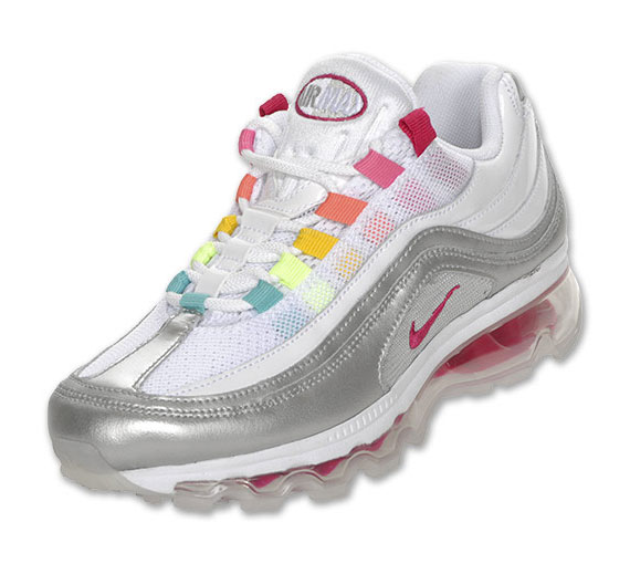 white rainbow air max