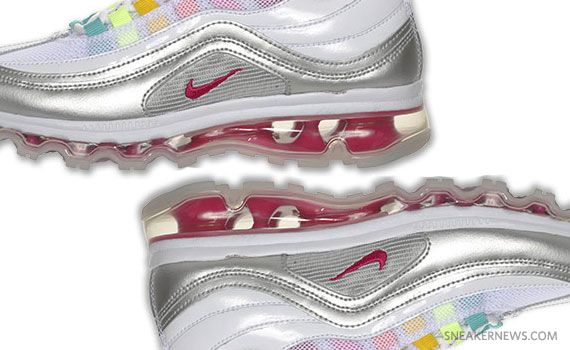 Nike Air Max 24-7 GS – Metallic Silver – White – Rainbow