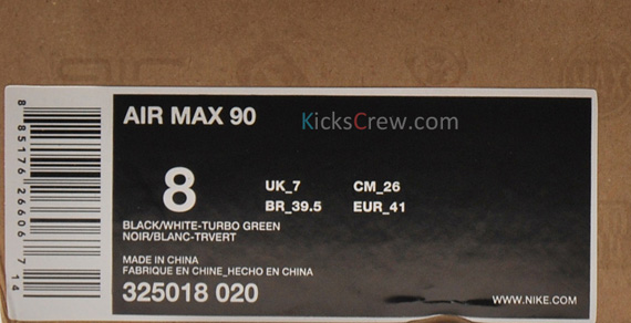 Nike Air Max 90 Turbo Green Kicks Crew 01