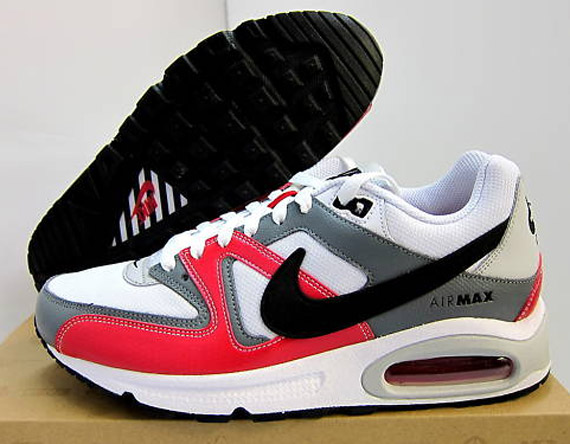 bijvoeglijk naamwoord feedback Verrassend genoeg Nike Air Max Command - White - Black - Varsity Red - Dark Grey -  SneakerNews.com