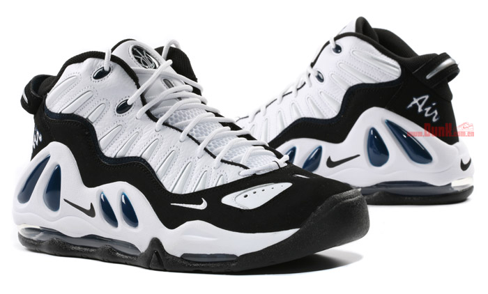 Nike air max uptempo hotsell 97 black and white