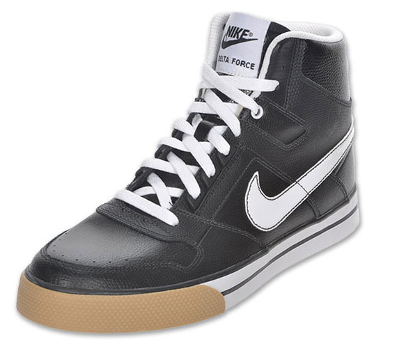 Nike Delta Force High AC - Black - White - Gum