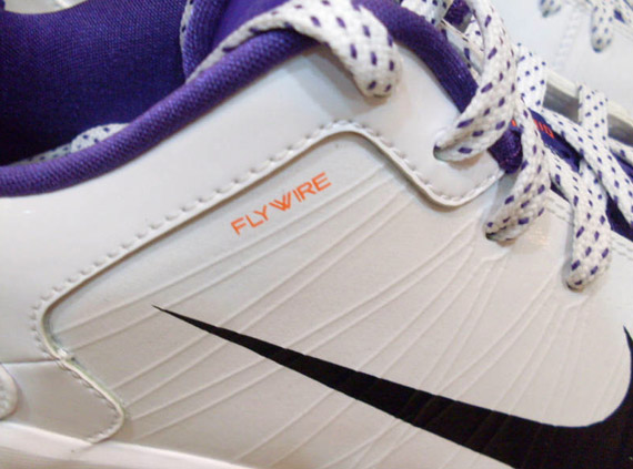 Nike Hyperdunk 2010 Low White Purple Orange Sample 8