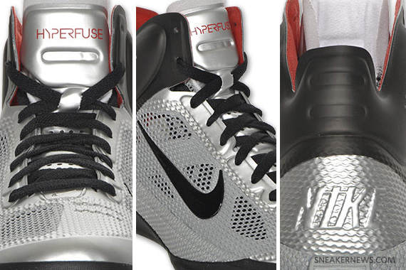 Nike Hyperfuse – Metallic Silver – Black – Sport Red | August 2010