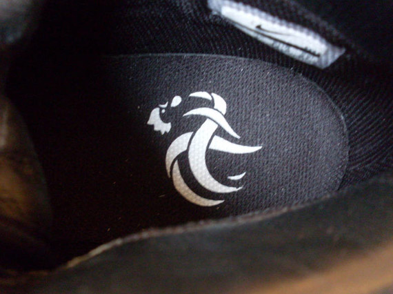 Nike Sportswear Dunk High Black White Pinstripes 8