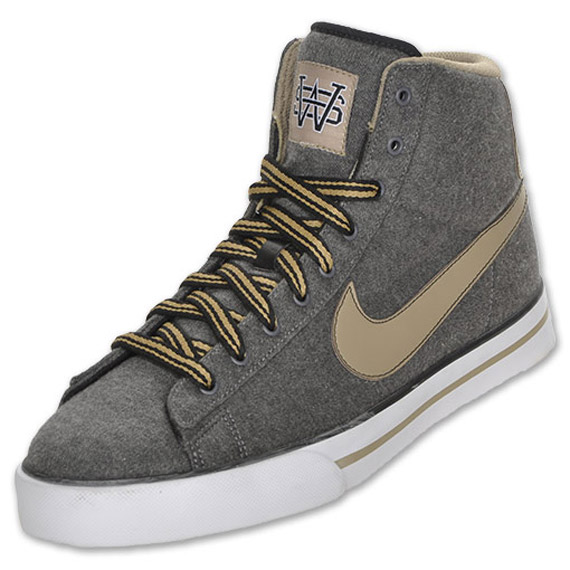 nike sweet classic high textile pack dark grey tan 1