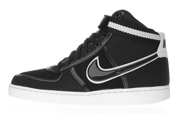Nike Vandal High Black Canvas Patent Leather 07