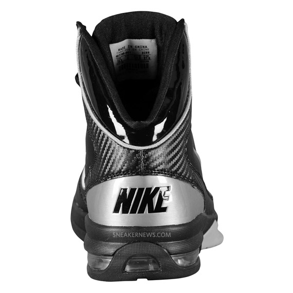Nike Wmns Air Max Hyped Black Metallic Silver White 3