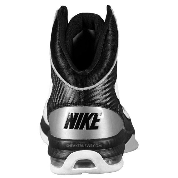 Nike Wmns Air Max Hyped White Black Metallic Silver 3