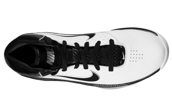 Nike Wmns Air Max Hyped White Black Metallic Silver 4