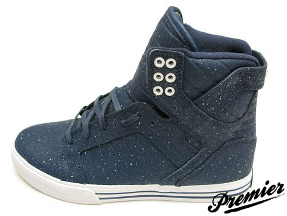 Supra Skytop - Navy Blue Spackle - SneakerNews.com