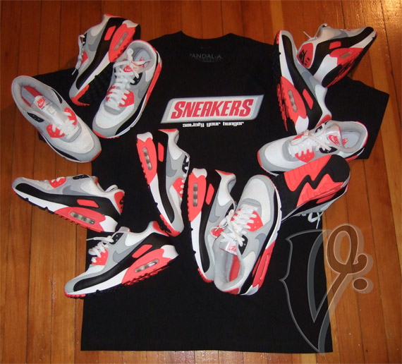 Vandal A Infrared Sneakers Shirt 1