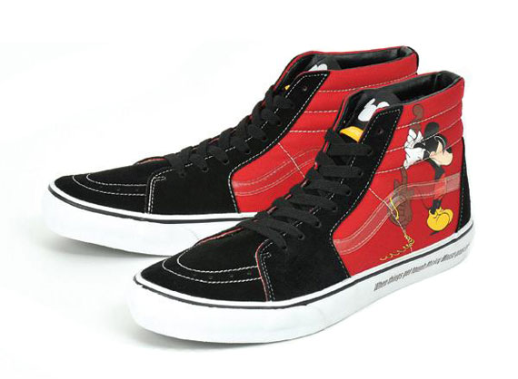 mickey mouse sk8 hi