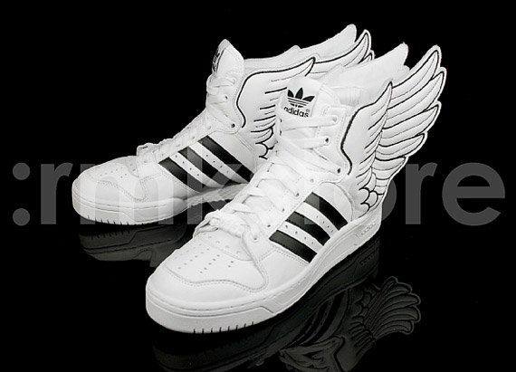 Jeremy Scott JS Wings 2.0 - White Black - SneakerNews.com