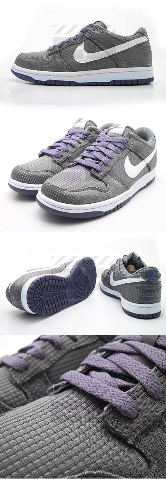 Nike Wmns Dunk Low Cl Light Charcoal White Daybreak 1