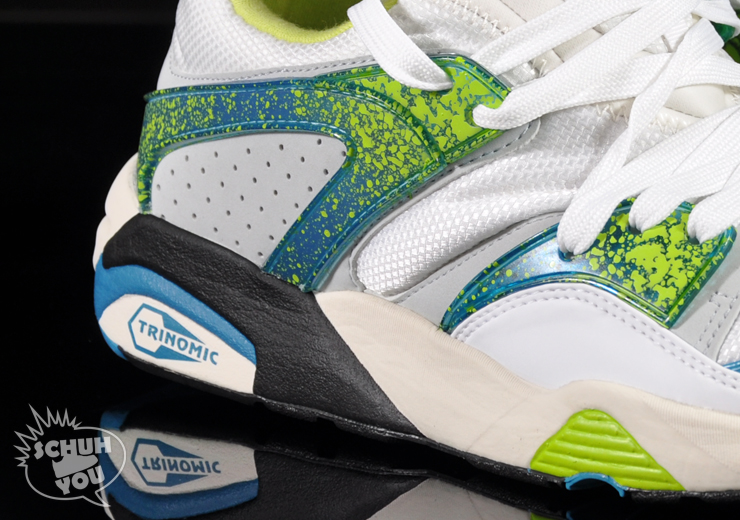Puma Blaze Of Glory 91 White Blue Green 05