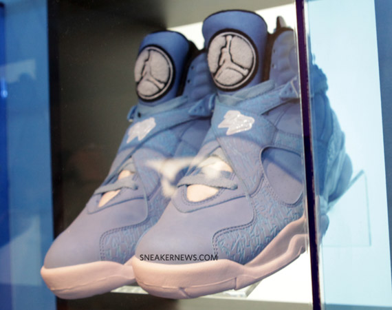 Air Jordan Blue Lasered Collection 10