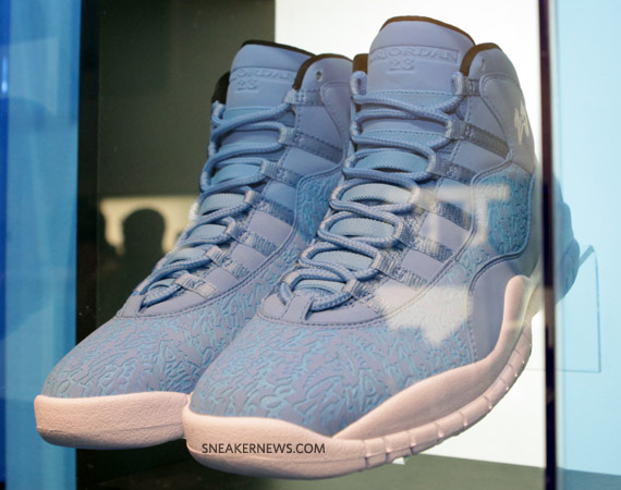 Air Jordan Blue Lasered Collection 12