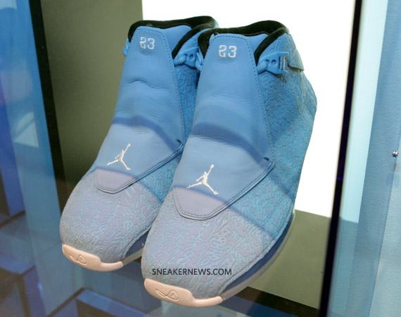 Air Jordan Blue Lasered Collection 20
