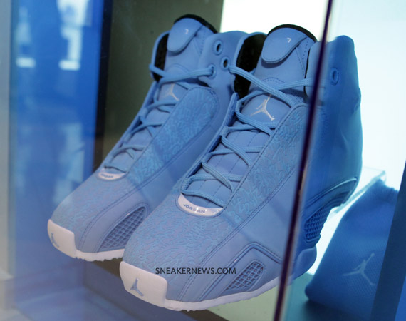 Air Jordan Lasered University Blue Collection - Detailed Photos ...