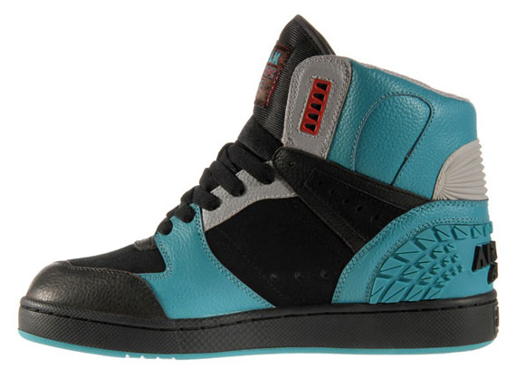 Airwalk Prototype 600 Blk Teal 02