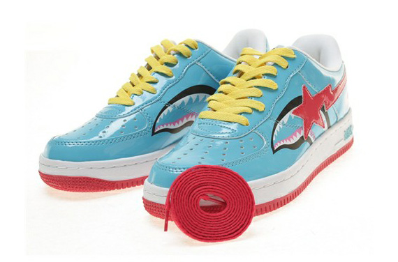 A Bathing Ape - Bapesta Shark - SneakerNews.com