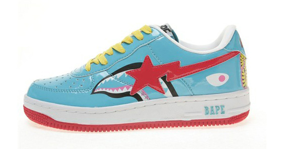 A Bathing Ape - Bapesta Shark - SneakerNews.com