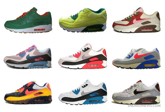 The 50 Greatest Air Max 90s of All Time by Complex.com