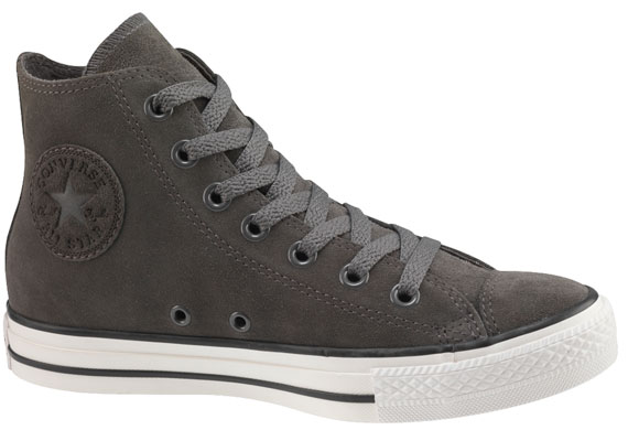 Converse Chuck Taylor All-Star Suede - Black + Charcoal - SneakerNews.com