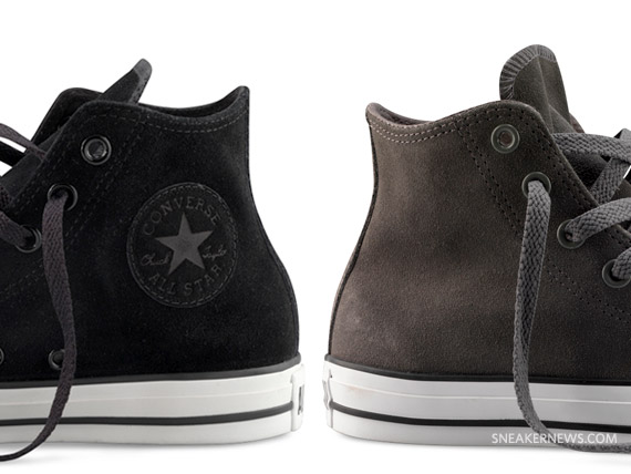 Converse Chuck Taylor All-Star Suede – Black + Charcoal