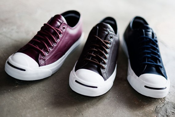 converse jack purcell leather blue