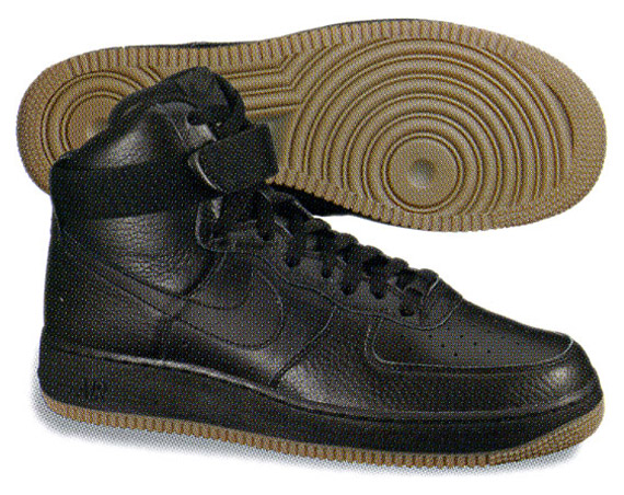Nike Air Force 1 High Black Gum