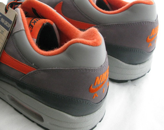 Huf x Nike Air Max 1 - Grey - Orange | Unreleased Sample