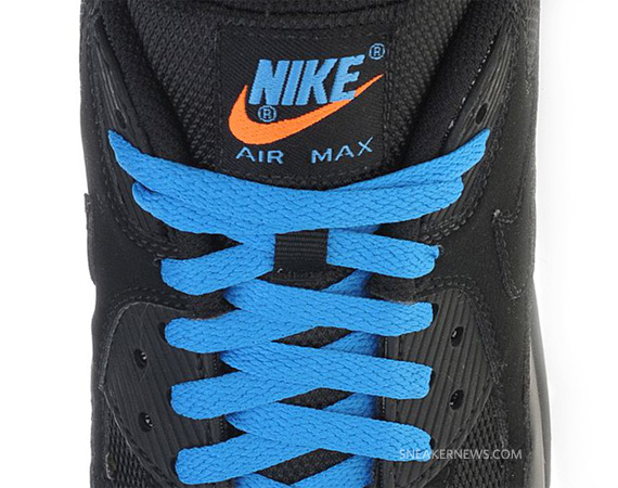Nike Air Max 90 – Black – Photo Blue – Total Orange
